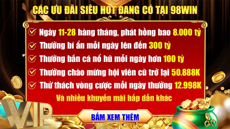 Khuyến mãi 98win58